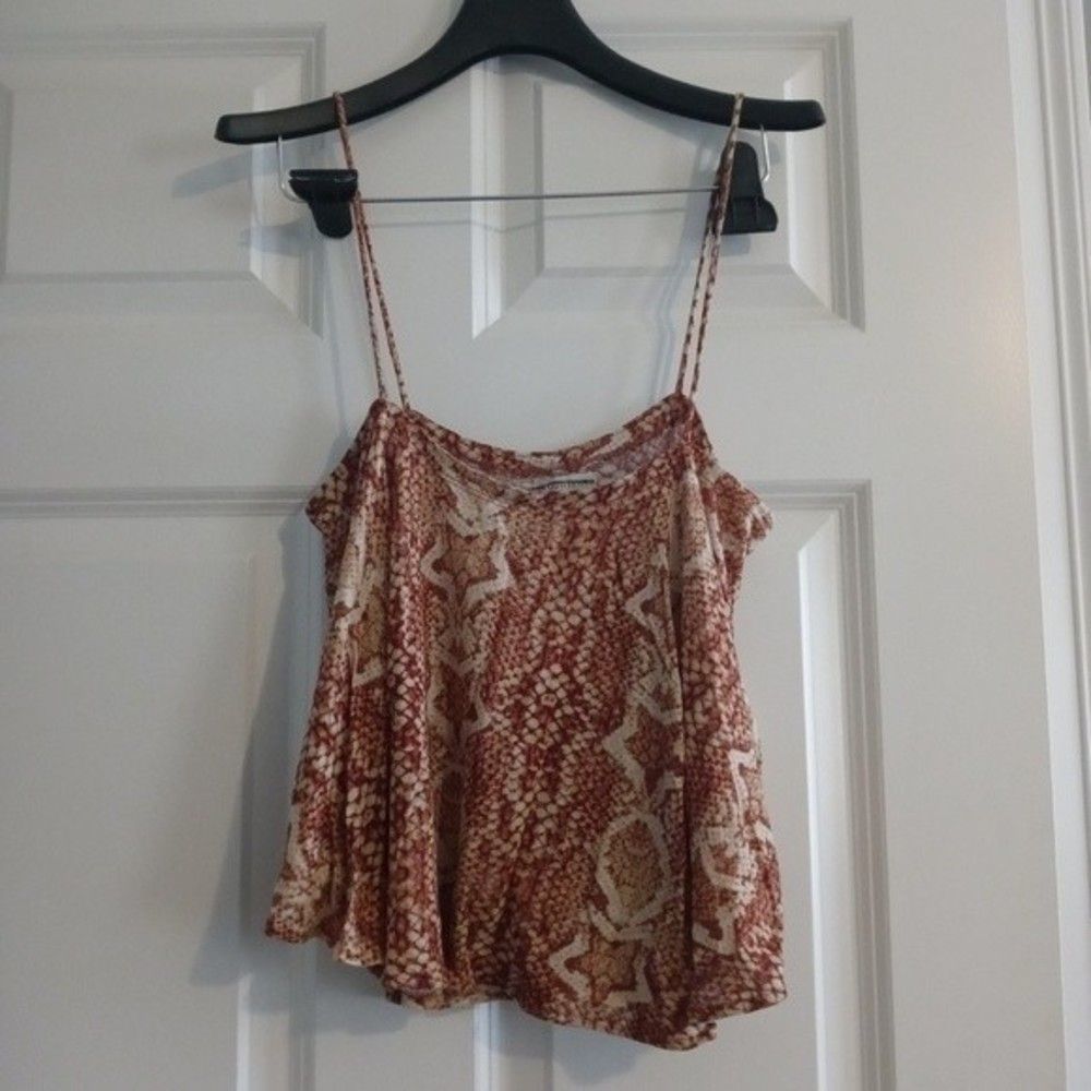 NWOT Urban Outfitters Boho Snake Pattern Tank Top